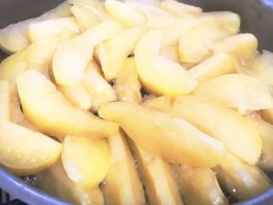 梨の冷凍保存方法　コンポート